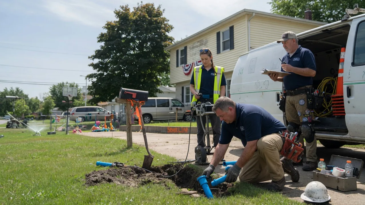Slab Leak Repair in Lewis Center, OH near me